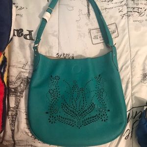 Sasha New York-Teal 3 in 1 Tote